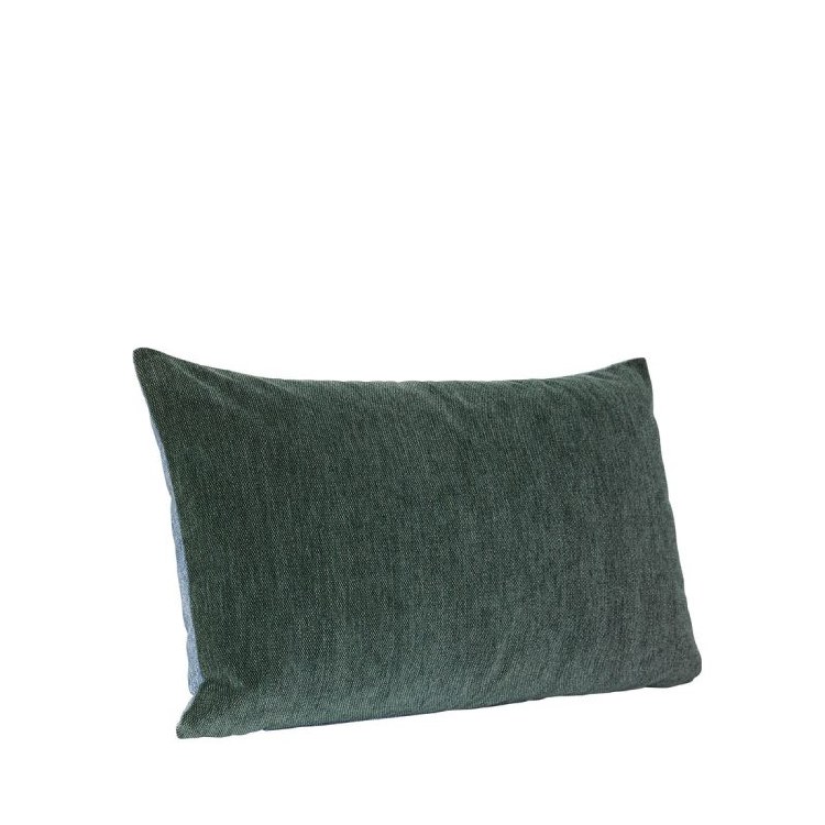 Blue/Green Rectangle Cushion