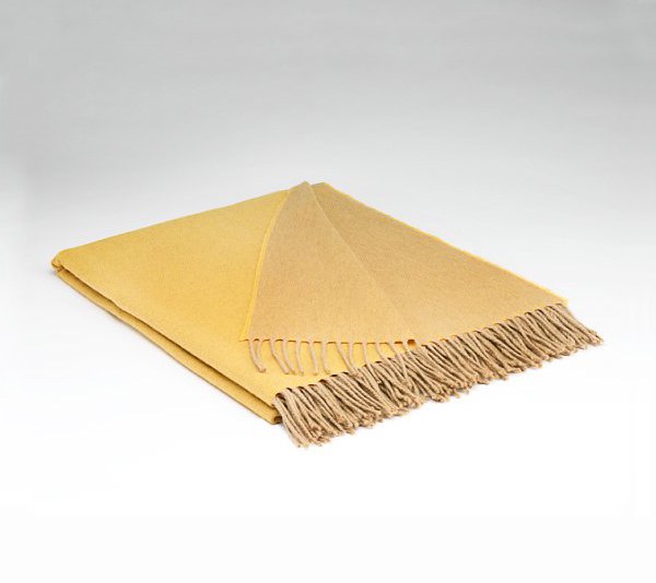Cashmere Throw Sun and Sand
