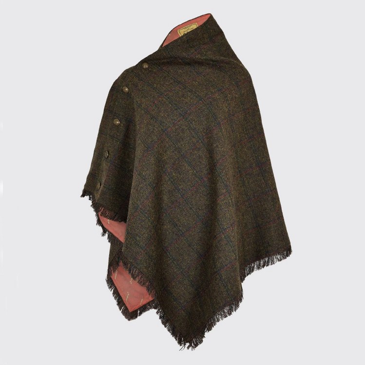 Hazelwood Tweed Cape Hemlock