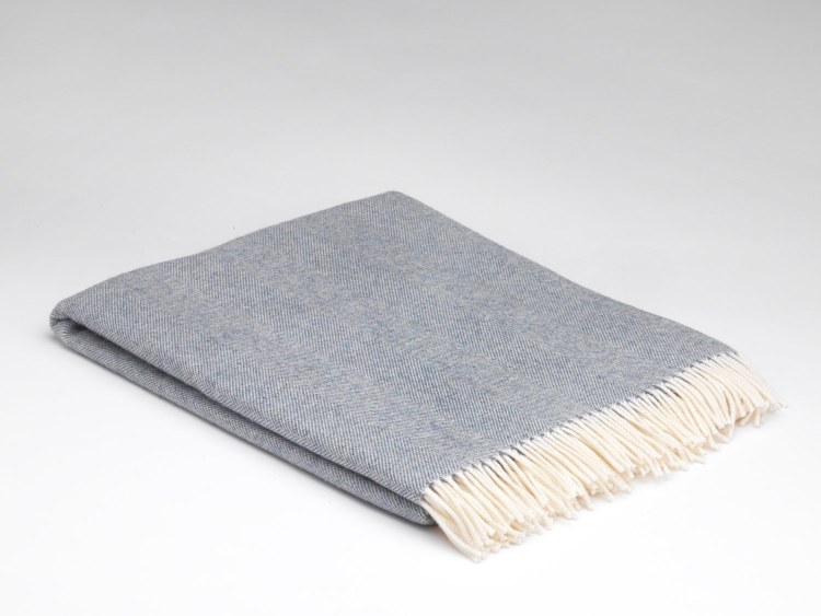 Supersoft Throw Blue Spot