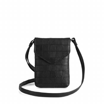 Upcycled Leather Mini Crossbody Bag