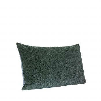 Additional picture of Blue/Green Rectangle Cushion