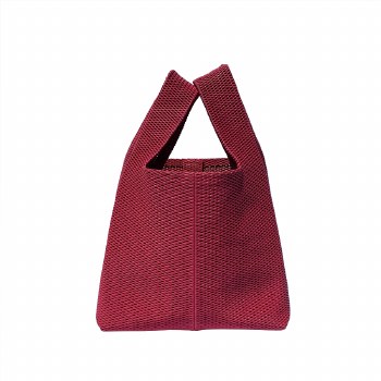 Textured Fuschia Pink Leather Bag
