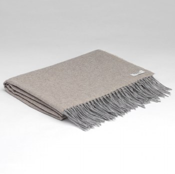 Cashmere Wrap Natural and Dove Grey