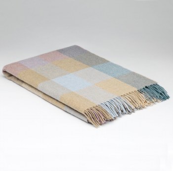 Extra Large Supersoft Throw Coastal Check