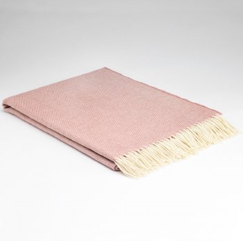 Extra Large Supersoft Throw Rosebay Herringbone