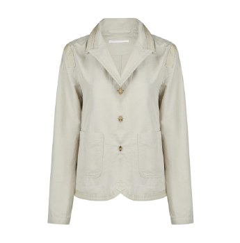 Grey-beige Technical Blazer Jacket