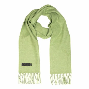 Merino Wool Scarf Green