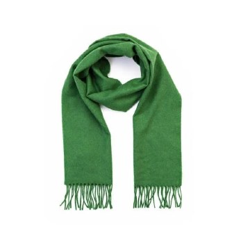 Merino Wool Scarf Forest Green