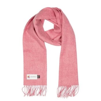 Merino Wool Scarf Bubblegum Pink