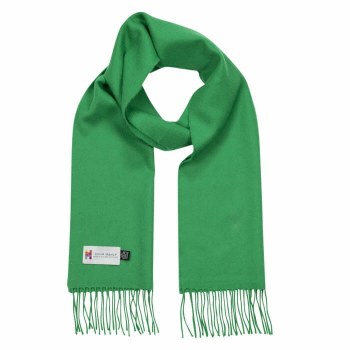 Merino Wool Scarf Kelly Green