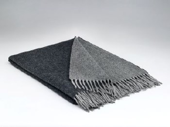 Supersoft Throw Reversible Charcoal