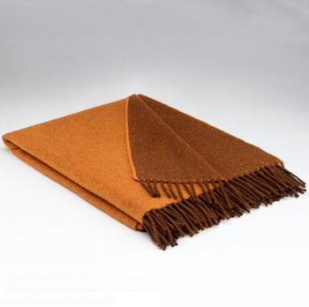 Supersoft Throw Reversible Chocolate Orange