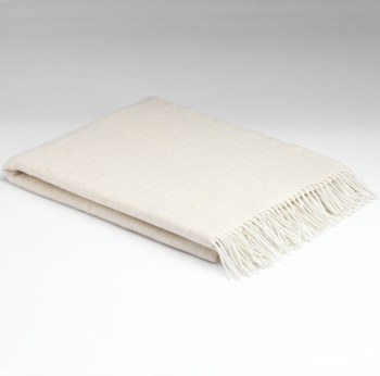 Supersoft Herringbone Throw Linen