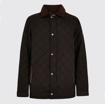 Mountusher Quilted Jacket Black