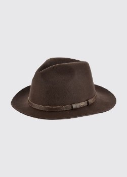 Frontier Fedora Hat Brown