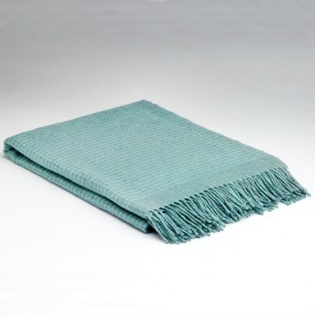 Merino-Cashmere Throw Alpine Spring