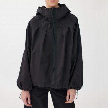 Black Softshell Rain Jacket