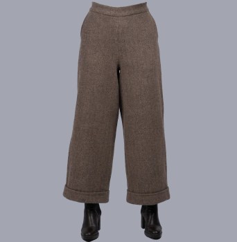 Additional picture of Fawn Tweed Trousers