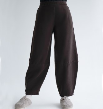 Additional picture of Taula Chocolate Organic Cotton Trousers