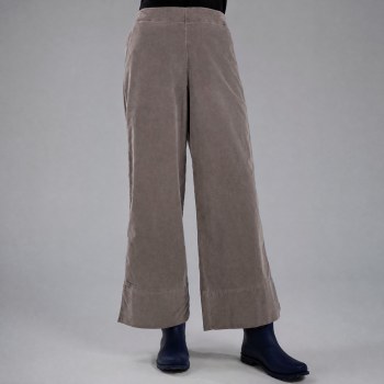 Additional picture of Idal Taupe Corduroy Trousers