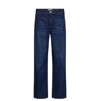 Dara Wide leg dark blue jeans