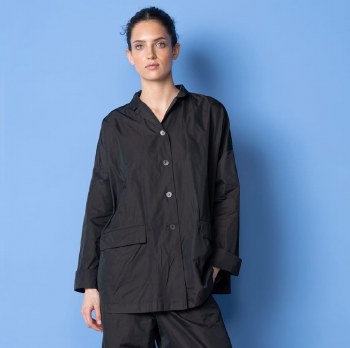 Chocolate Taffeta Jacket
