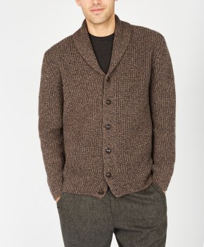 Additional picture of Shawl Collar Wool Cardigan