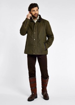 Additional picture of Carrickfergus Waxed Jacket Fennel Green
