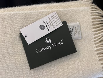 Additional picture of Galway Wool Throw