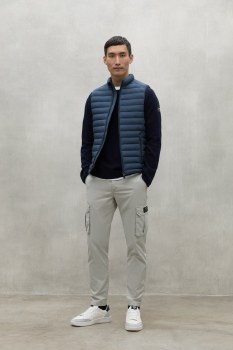 Additional picture of Recycled Polyester Steel Blue Gilet