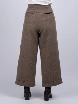 Additional picture of Fawn Tweed Trousers
