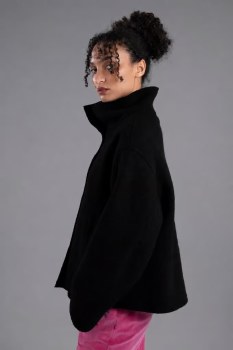 Additional picture of Souiman Boiled Wool Taupe Jacket