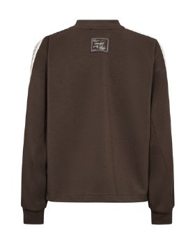 Additional picture of Ardie Brown Zip Cardigan