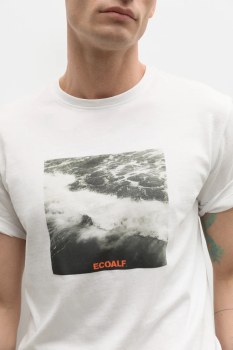 Additional picture of Printed White T-shirt