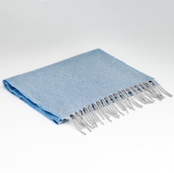 Additional picture of Cashmere Scarf Chalk Blue