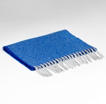 Additional picture of Cashmere Scarf Oxford Blue