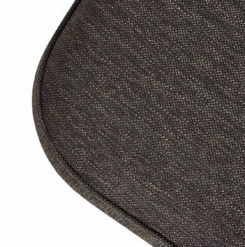 Additional picture of Brown Cube Ottoman Stool