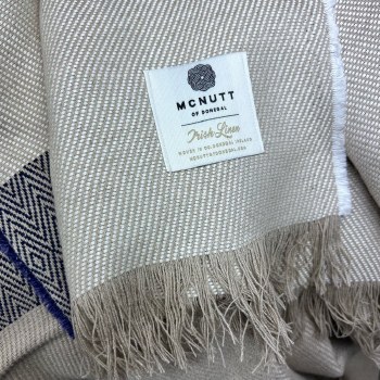 Additional picture of Irish Linen Throw Lisbon