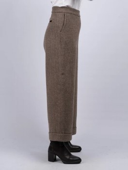Additional picture of Fawn Tweed Trousers