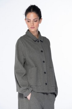 Additional picture of Meadow Green Jersey Jacket