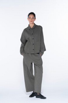 Additional picture of Meadow Green Jersey Trousers