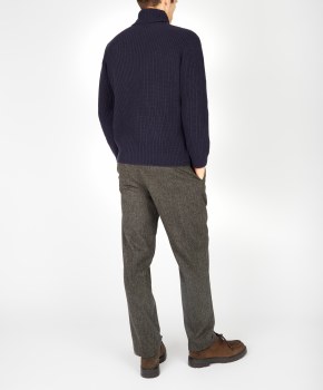 Additional picture of Fisherman Polo Neck Sweater