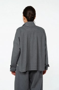 Additional picture of Terracotta-Brown Cotton Jacket