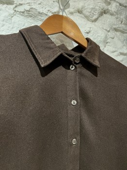 Additional picture of Tege Chocolate Relaxed Style Shirt