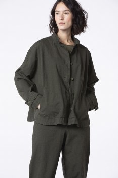 Additional picture of Terracotta-Brown Cotton Jacket