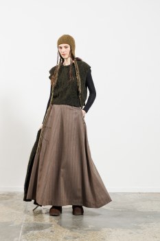 Additional picture of Merino-Mohair Knit Vest Blackforest green
