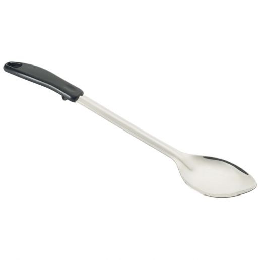 15&quot; S/S SOLID SPOON, BK HDL 60