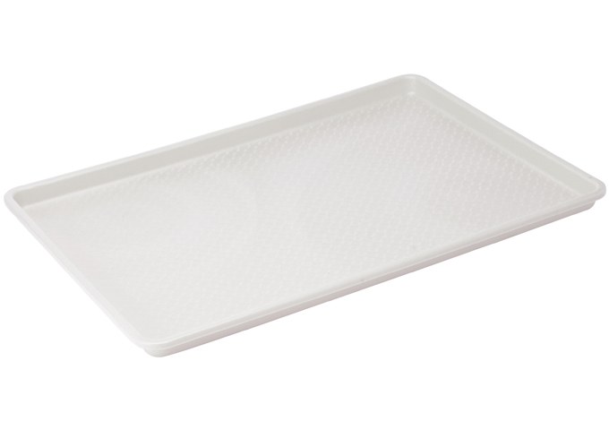 Winco FFT-1826 Plastic Fast Food Tray, 26 X 18, White, NSF