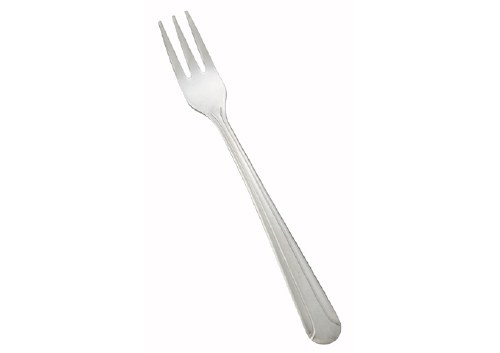 Winco 0001-07 5 5/8" Oyster Fork with 18/0 Stainless Grade, Dominion Pattern, 12/Box
